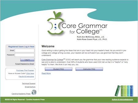 Core Grammar for College
