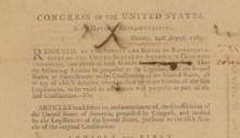 US Constitution Ratified
